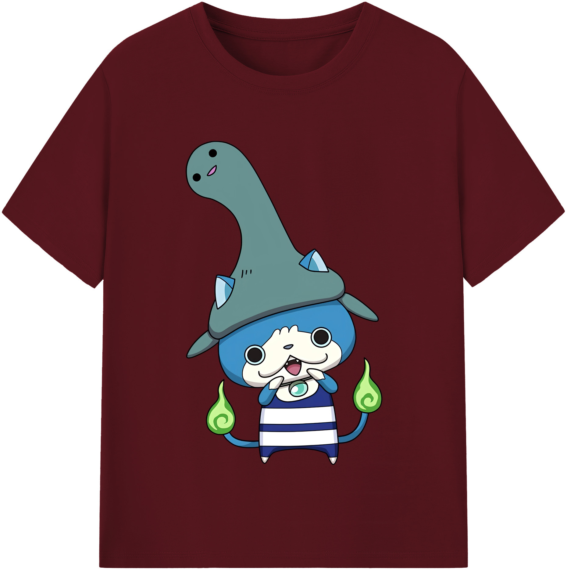 （画像用） 妖怪ウォッチ Yo-kai Watch 綿100％半袖Tシャツ（フロントプリント）